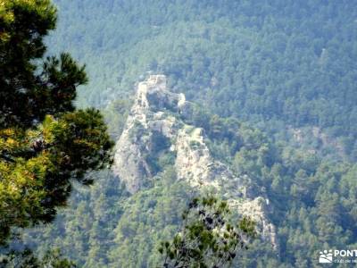 Sierra de Espadán-Fallas Vall de Uxó;pozo de la nieve monsterio de piedra rutas por la selva de irat